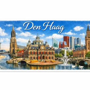 Bedrukte mok Den Haag